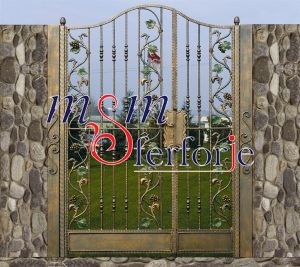 051 FERFORJE KANATLI BAHÇE GİRİŞ KAPISI