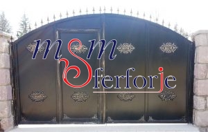 087 FERFORJE KANATLI BAHÇE GİRİŞ KAPISI