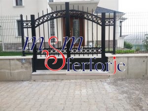 097 FERFORJE KANATLI BAHÇE GİRİŞ KAPISI