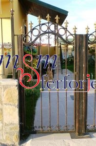 003 FERFORJE KANATLI BAHÇE GİRİŞ KAPISI
