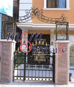 009 FERFORJE KANATLI BAHÇE GİRİŞ KAPISI
