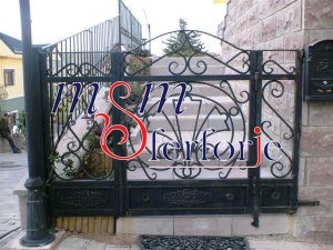 013 FERFORJE KANATLI BAHÇE GİRİŞ KAPISI