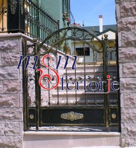 022 FERFORJE KANATLI BAHÇE GİRİŞ KAPISI