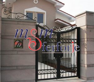 025 FERFORJE KANATLI BAHÇE GİRİŞ KAPISI