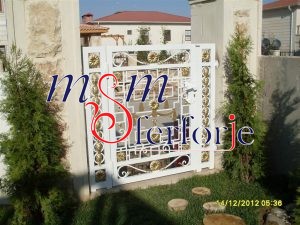 063 FERFORJE KANATLI BAHÇE GİRİŞ KAPISI