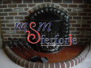 025 FERFORJE ŞÖMİNE KAPAĞI TAKIMI