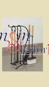 035 FERFORJE ŞÖMİNE KAPAĞI TAKIMI